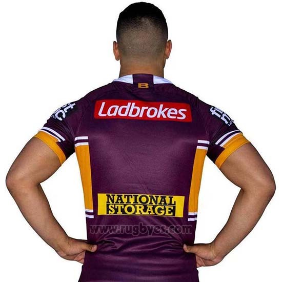 Camiseta Brisbane Broncos Rugby 2019 Local